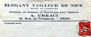 Oran enveloppes pub 1284